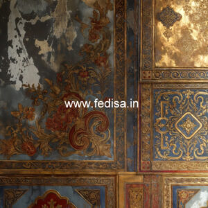 Dining Room Wall Design Classic Home Theater False Ceiling No-5575