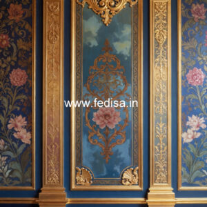 Luxury Wall Patterns Pop Room Border Design No-5585