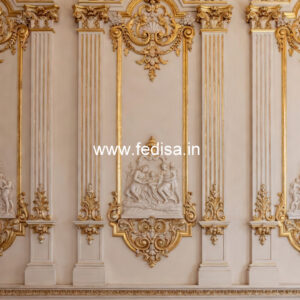 Wall Paneling Classic Style Pop Design Hall Latest No-5643