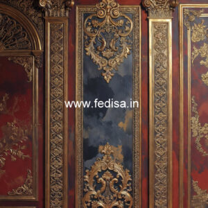 Traditional Wall Design Kitchen Pop Simple Design No-5664