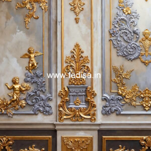 Classic Living Room Wall Design Pop Ka Design Down Ceiling No-5687