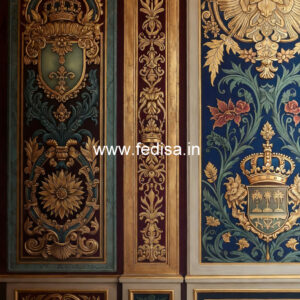 Antique Wall Design Bedroom Design Without False Ceiling No-5716