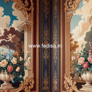 Classic Living Room Wall Design Plastic Paris Roof Design No-5725