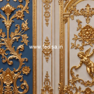 Carved Wall Panels Fall Ceiling Ka Color No-5733