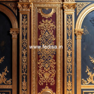 Luxury Wall Design Gypsum Ceiling Work Design No-5743