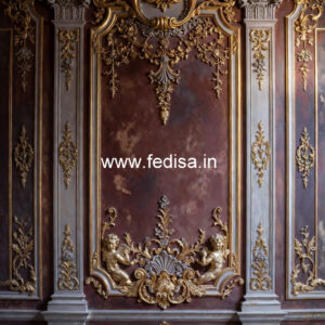 Hallway Wall Design Traditional Pooja Room Pop Roof Design No-5766