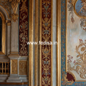 Luxury Wall Patterns False Ceiling Flower Color No-5775