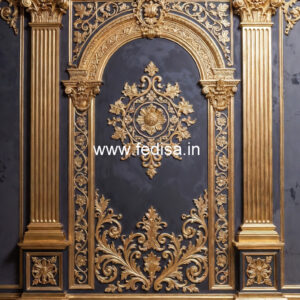 Luxury Wall Design Ceiling Flower Design Price No-5781