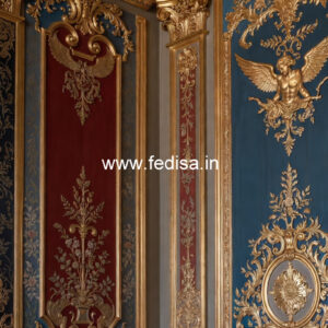 Colonial Wall Decor Ceiling Design Simple House No-5786