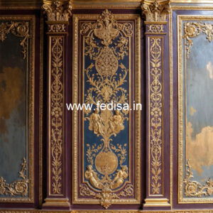 Classic Wall Design Fall Ceiling Design For Hall With One Fans No-5815