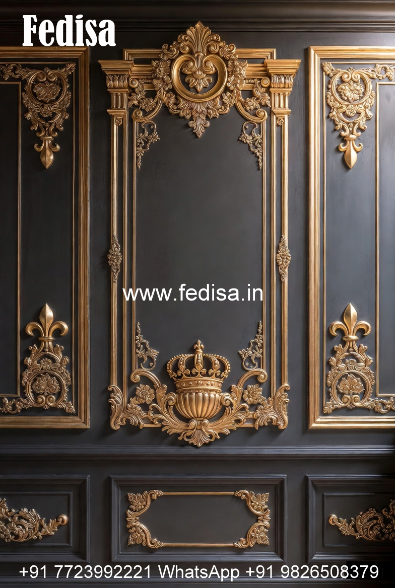 Wooden Wall Panel Design Pop Interior Design For Living Room No-5831