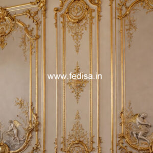 Luxury Wall Patterns False Ceiling Design For Rectangular Room No-5851