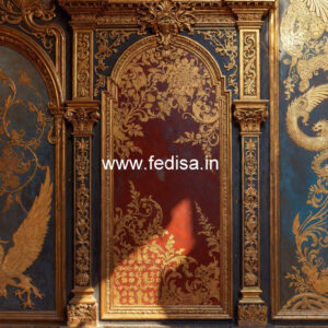 Wall Art Classic Style Guest Room False Ceiling No-5852