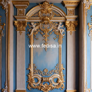 Classic Wall Design Pop Design Latest Bedroom No-5929