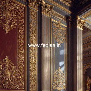 Carved Wall Panels Pop Design On Beam No-5961