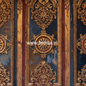 Traditional Wall Design Pop Ceiling Design For Salon No-5968