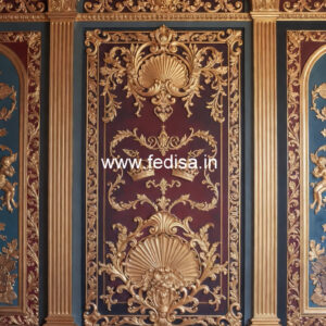 Dining Room Wall Design Classic Small Office Pop Design No-6031