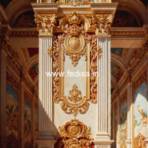 Feature Wall Classic Style Pop Design Plus Minus For Drawing Room No-6034