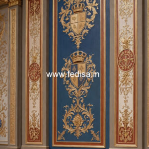 Wooden Wall Panel Design False Ceiling Design With One Fan No-6059