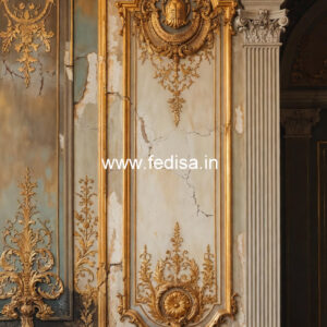 Luxury Wall Patterns False Gypsum Ceiling Design No-6079