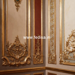 Elegant Wall Decor Pop Design For Long Lobby No-6083