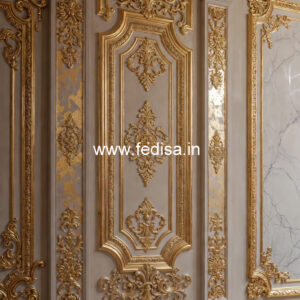 Classic Tv Wall Design Down Fall Ceiling Design No-6147