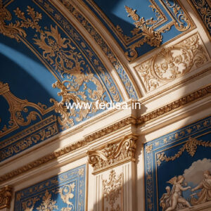 Wall Cornice Design Pop Ceiling Room No-6153