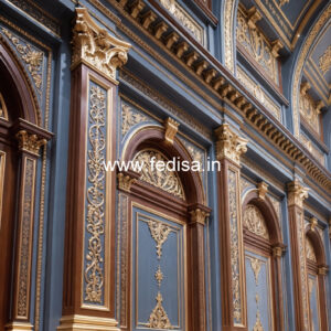 Wooden Wall Panel Design For Ceiling Ke Color No-6173