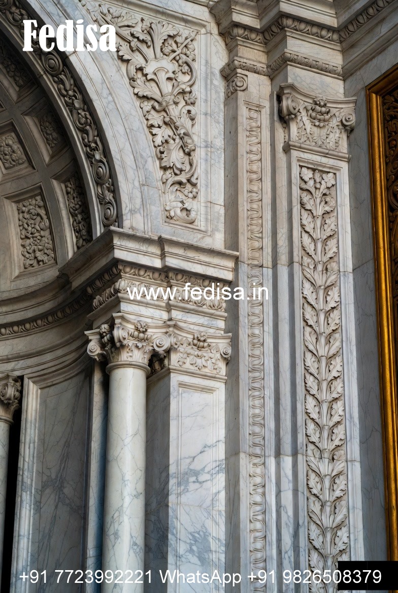 Heritage Wall Style Ceiling Design For Hall In Cement No-6207