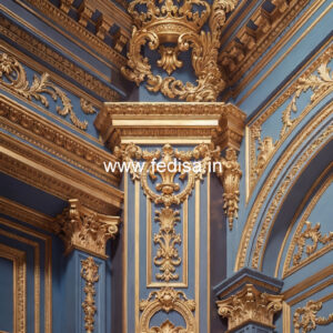 Textured Wall Finish Pop Ceiling Design With Glass No-6215