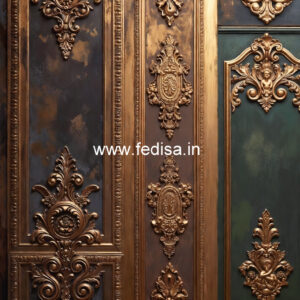 Wall Paneling Classic Style Pop Design For Devghar No-6251