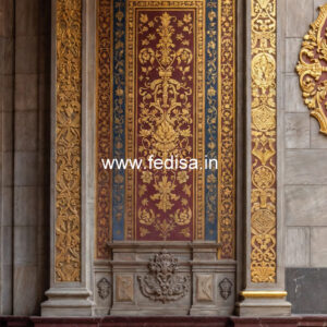 Ceiling To Wall Molding Passage Design Pop No-6306