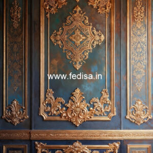 Stone Wall Cladding Pop Ceiling Drawing No-6332