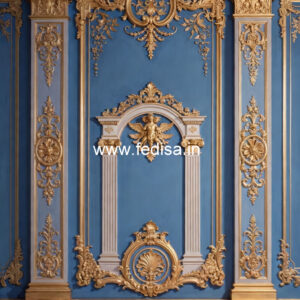 Classic Living Room Wall Design Pop Design Color Full No-6333