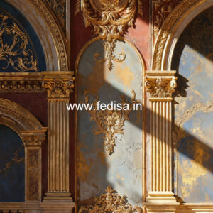 Classic Wall Design Kamre Ki For Ceiling No-6385