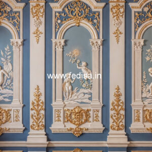 Antique Wall Design Hall Ceiling Design Without Pop No-6400