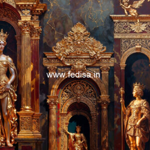 Traditional Wall Design Plus Minus Pop Design In Circle For Ceiling No-6424