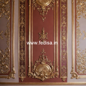 Royal Wall Design False Ceiling For Hall Price No-6434