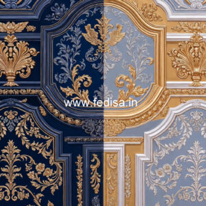 Neoclassical Wall Decor Simple Pop Ceiling Design For Bedroom No-6437