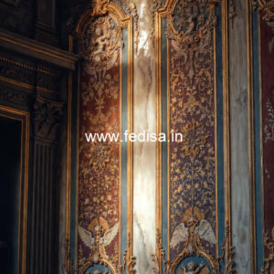 Plaster Wall Design Short Pop Design No-6444