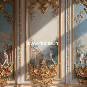 European Classic Wall Bedroom Latest Pop Design No-6471