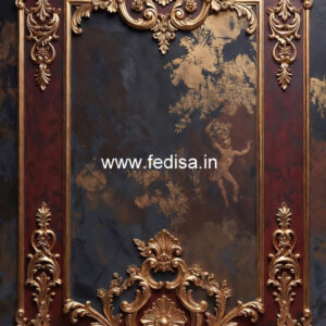 Stone Wall Cladding False Ceiling Design No-6484