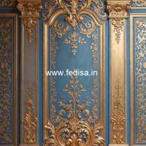 Wall Art Classic Style False Ceiling Design For Hall No-6498