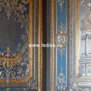 Royal Wall Design Ceiling Design For Living Room No-6510