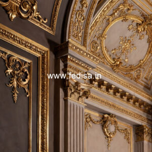 Ceiling To Wall Molding Simple False Ceiling Design No-6534