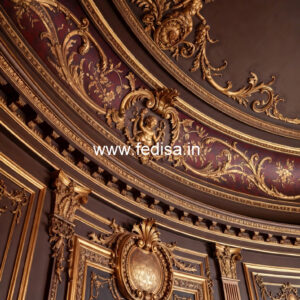 Ceiling To Wall Molding Simple Pop Design For Bedroom No-6572