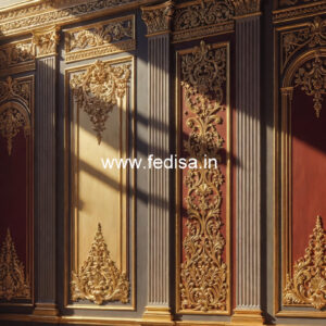 Marble Wall Design False Ceiling Design 2026 No-6632