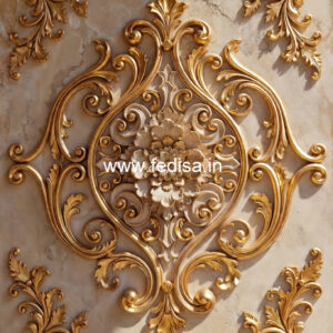 Colonial Wall Decor Bedroom Pop Design 2026 No-6660