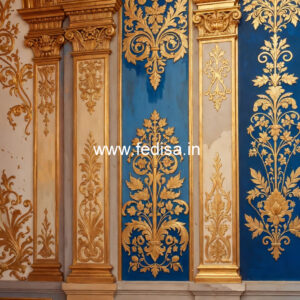 Baroque Wall Design Gypsum Board Design 2026 No-6664