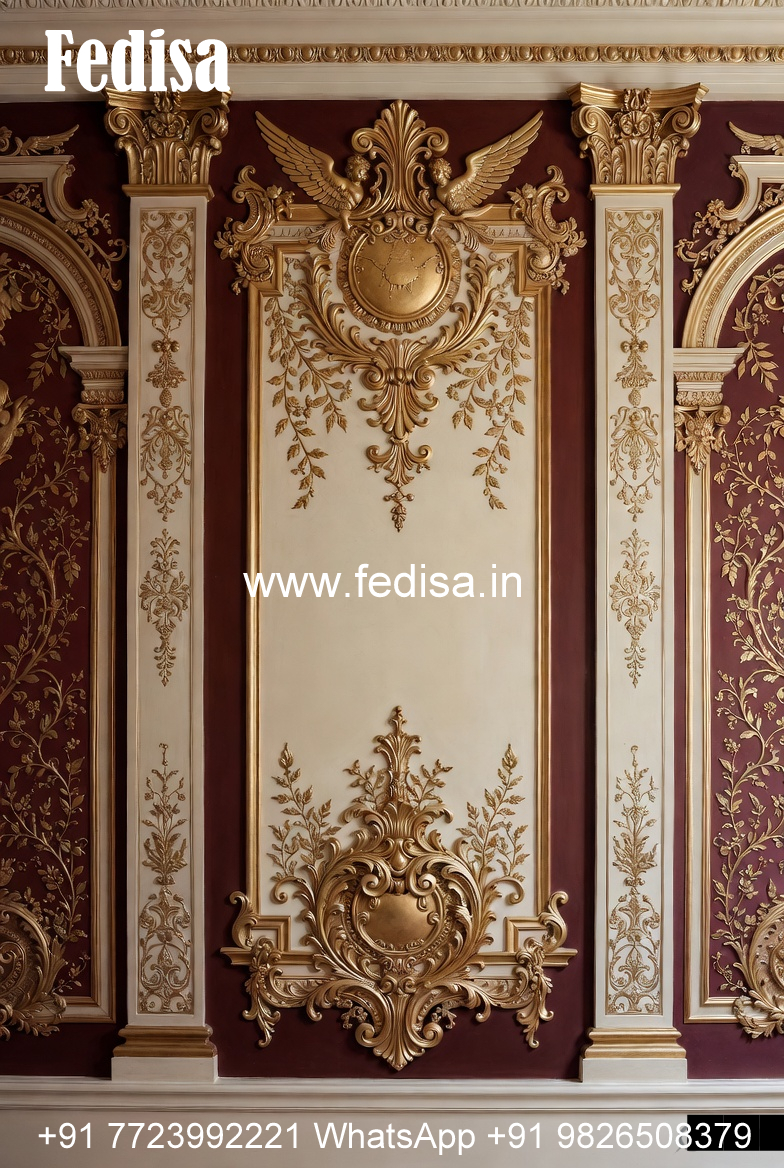 Textured Wall Finish Office False Ceiling Design No-6671